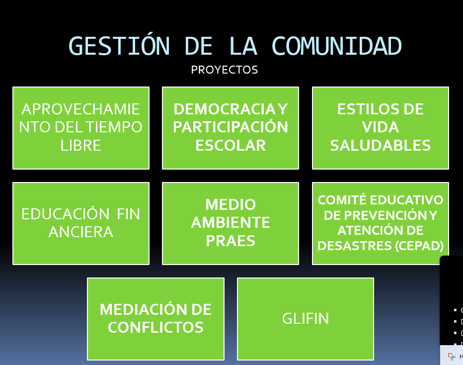 Diapositiva de la rendición de cuentas 2024