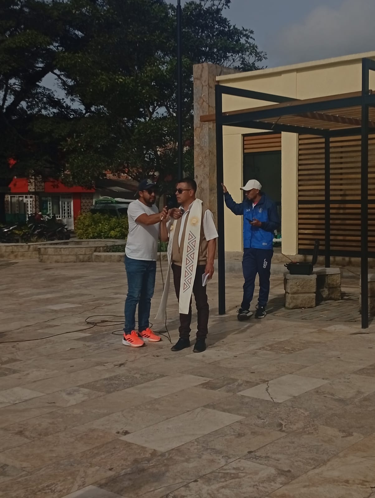 Estudiantes en una actividad institucional