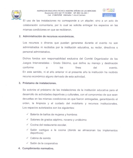 Competencia deportiva de los juegos interveredales